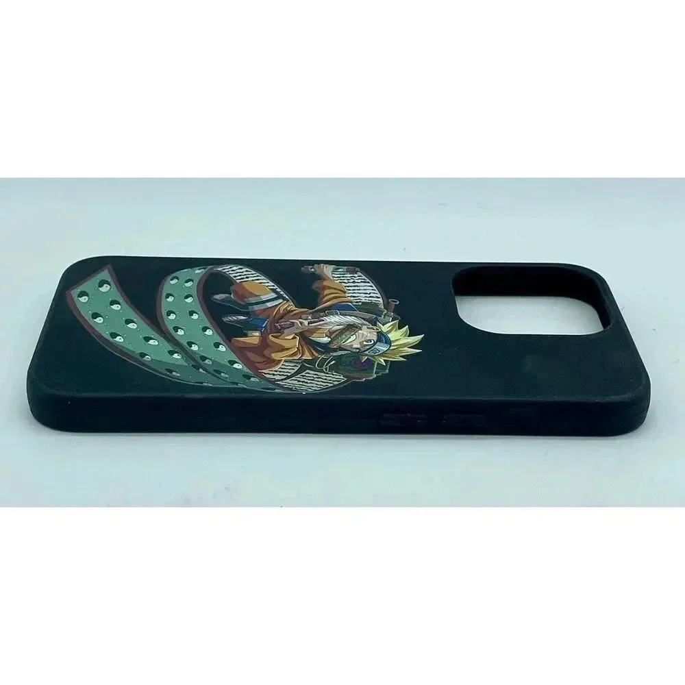 Anime Naruto TPU Case for‎ iPhone 11 Pro Soft Shockproof Black Naruto Graphics